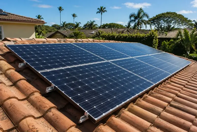 Installation de panneaux solaires à Vernègues